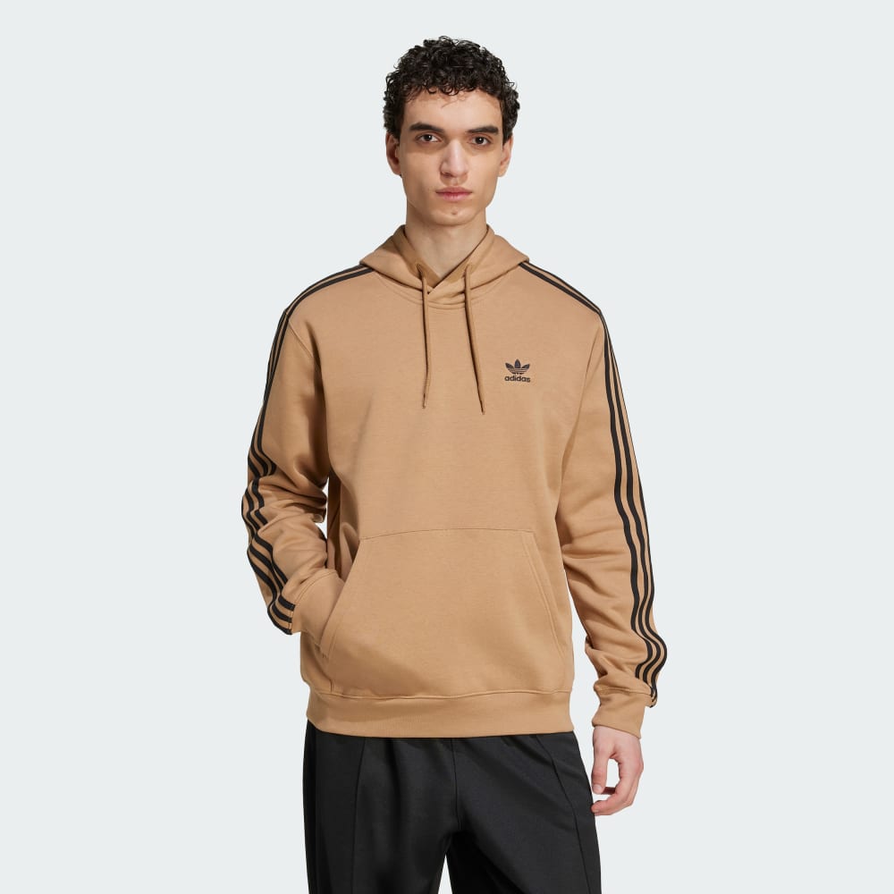 

Худи Adidas Adicolor Classics 3-Stripes Hoodie, цвет Cardboard/Black