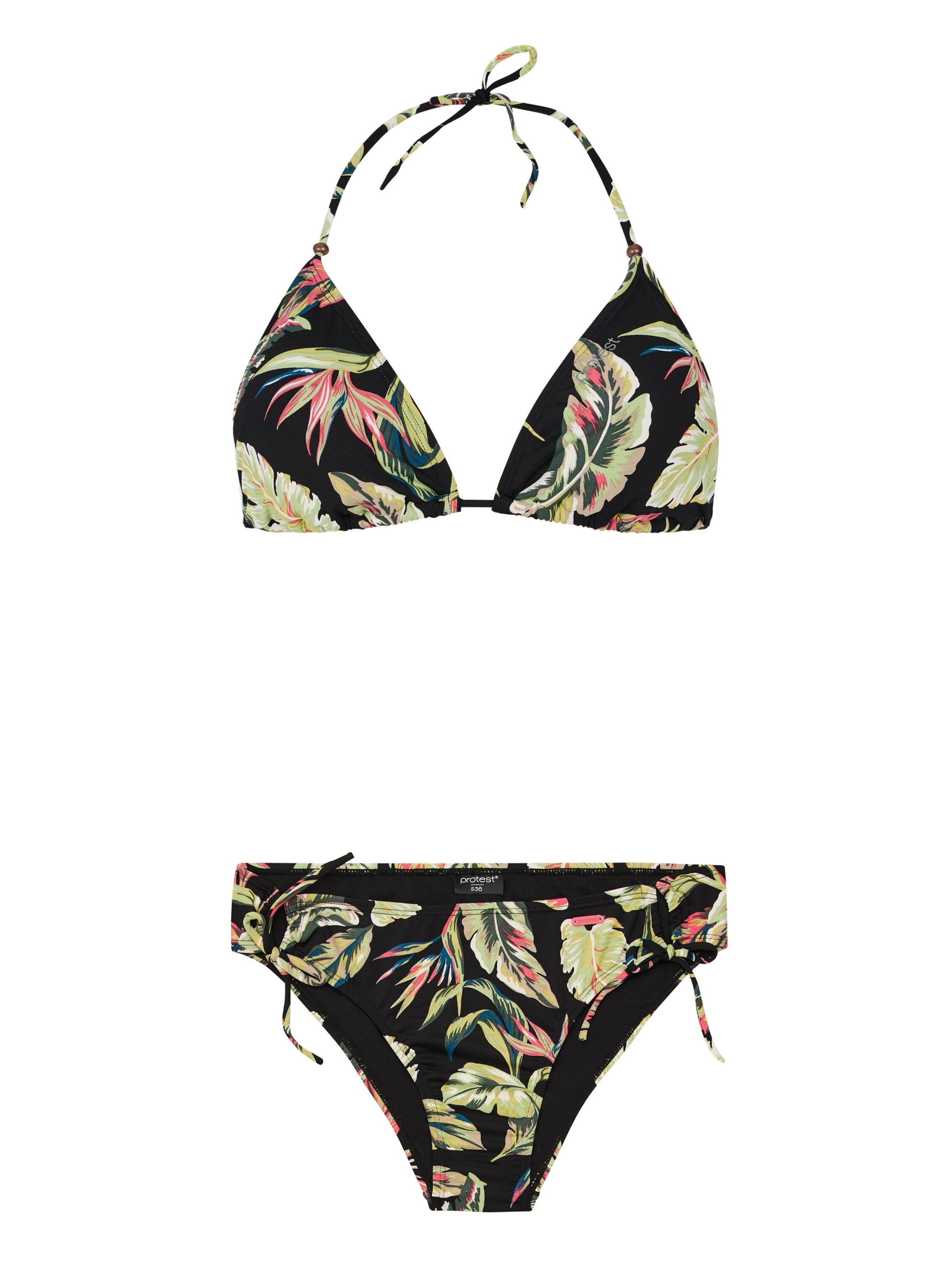 

PROTEST Бикини Triangle 'PRTFluo' в черном цвете