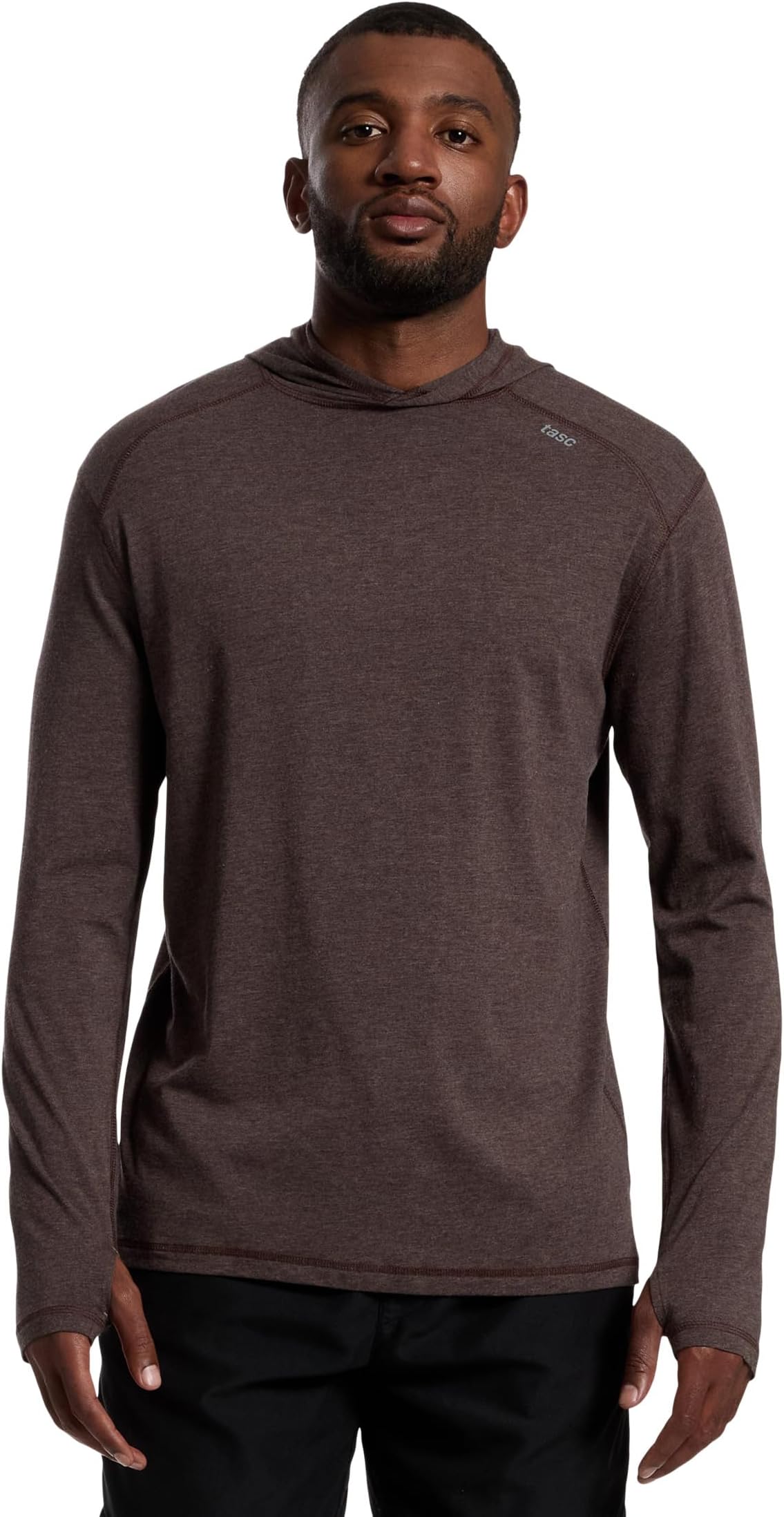 

Мужская легкая толстовка с капюшоном Carrollton tasc Performance, Mocha Heather