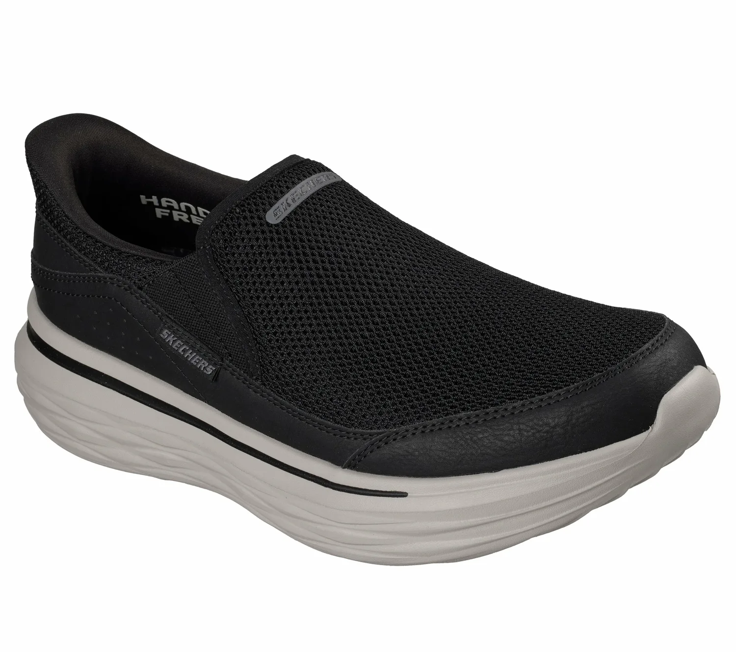 Кроссовки НЕВАРРО-УЛРИК Просторные пальцы ног Skechers, BLK