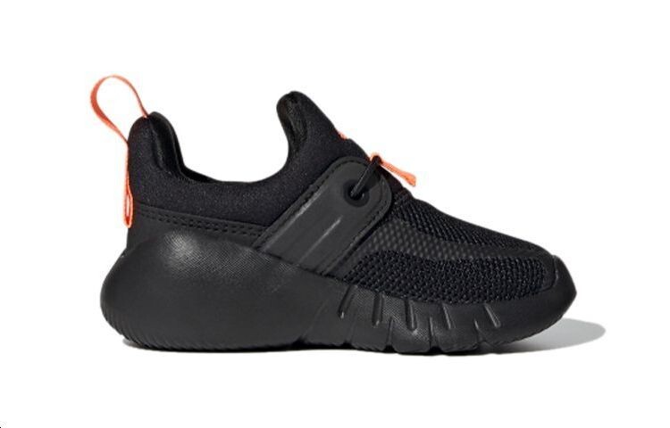 Кроссовки adidas Rapidazen I Toddler Shoes TD Low-top Black/Orange — фото 2