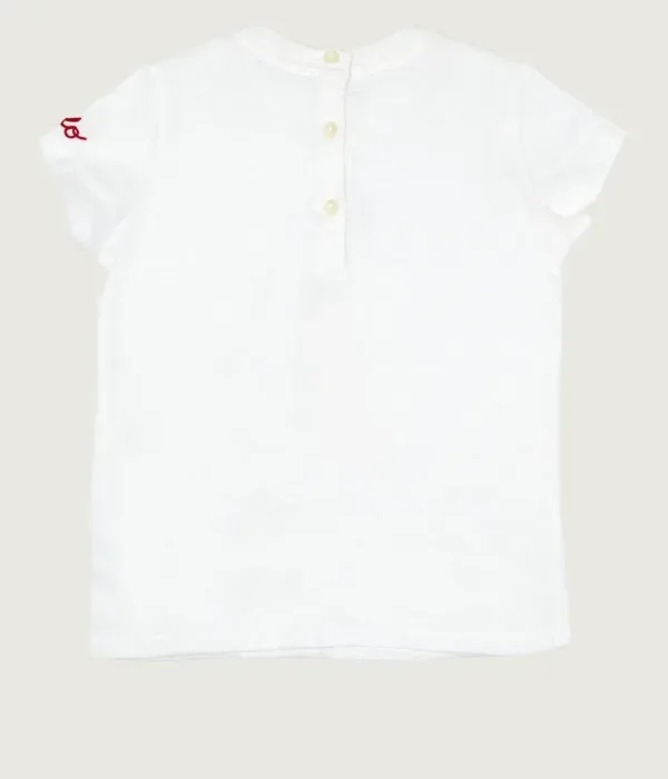 Футболка с изображением медведя regular fit Polo Ralph Lauren, белый — фото 2