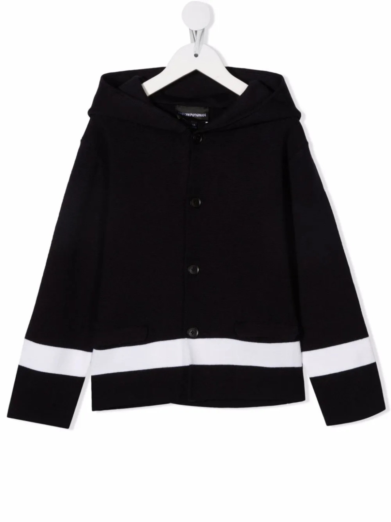 

Emporio Armani Kids кардиган с капюшоном, синий