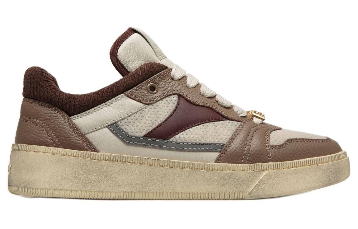 Кроссовки BALLY Raise Series Skateboarding Shoes Men Low-top Brown, коричневый — фото 2