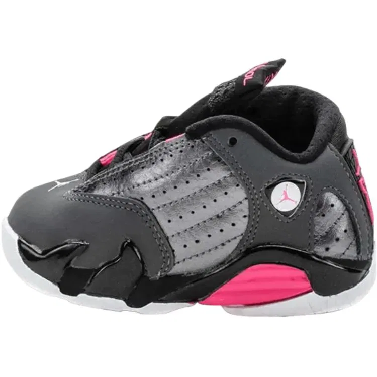 Кроссовки Air 14 High Top для малышей серые Infant And Toddler Jordan, Gray