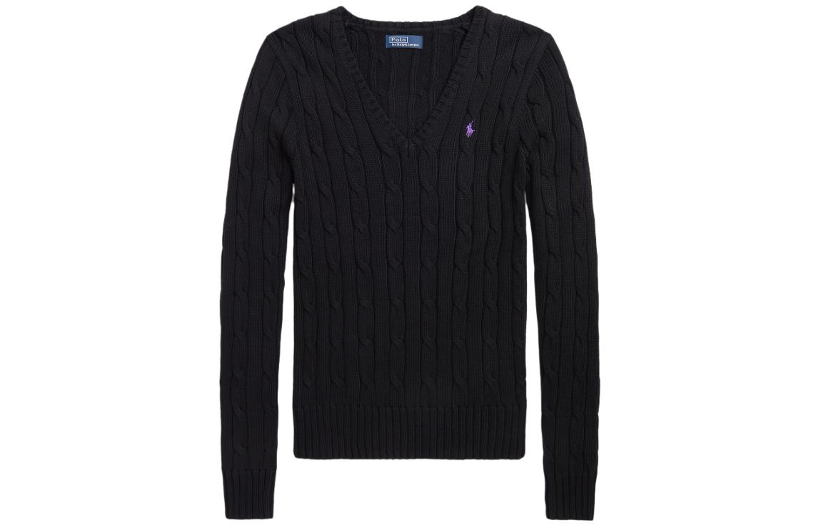 

Хлопковый свитер Polo Ralph Lauren, черный