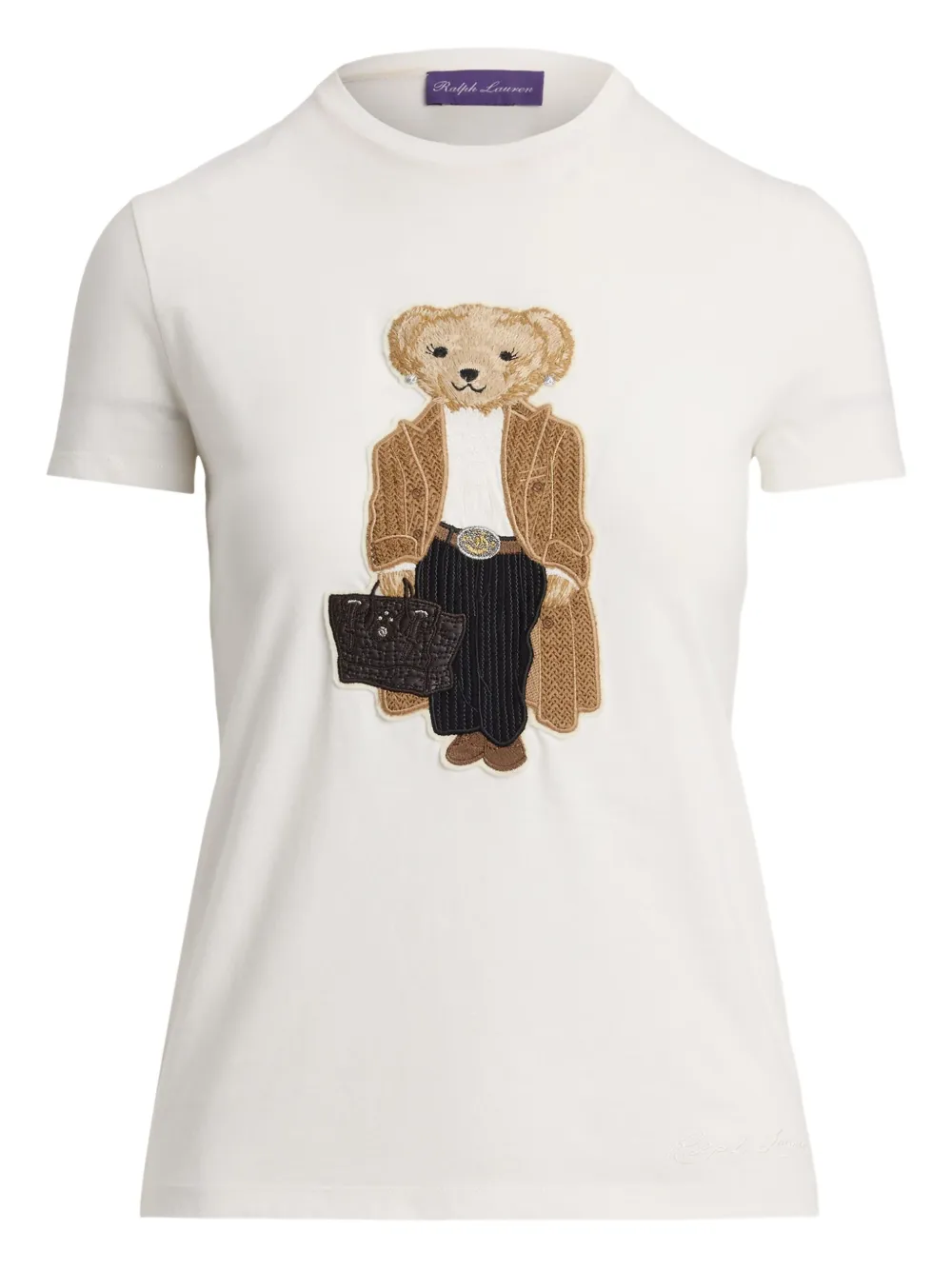 

Футболка с вышивкой Ralph Lauren Collection, белый