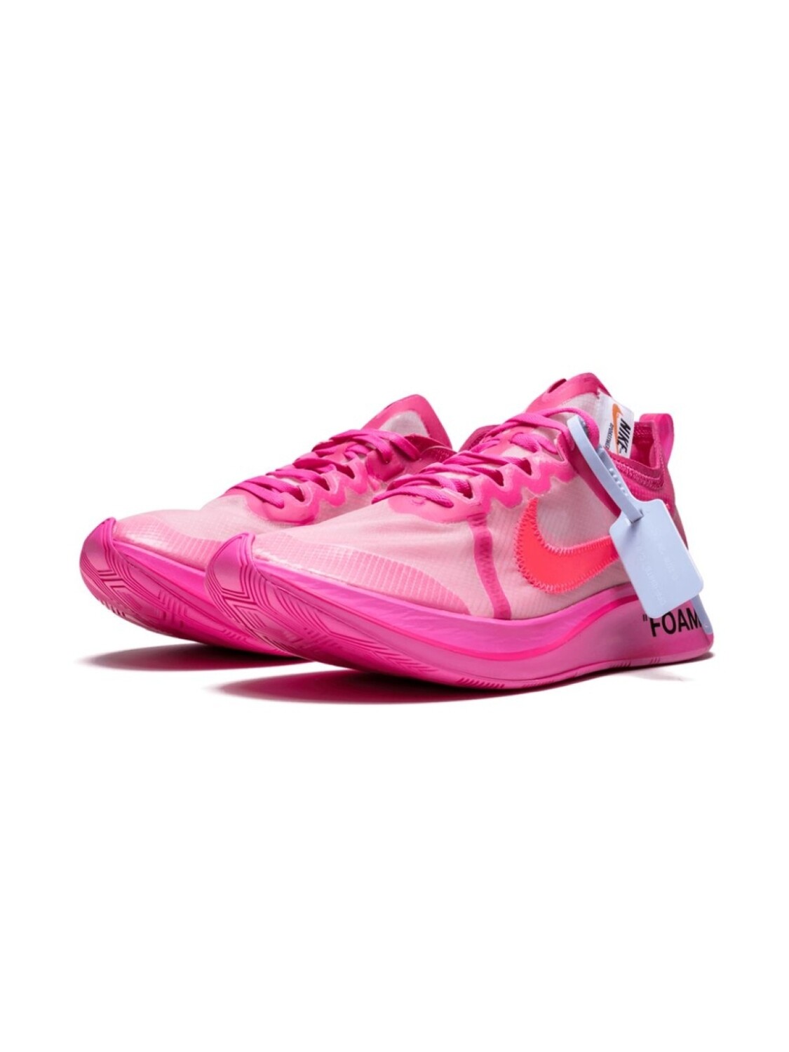 Кроссовки 'Zoom Fly' Nike x Off-White Nike X Off-White, розовый — фото 2