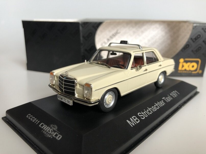 

Ixo Models Mercedes Benz Strichachter Taxi 1971 1:43 Ccc011