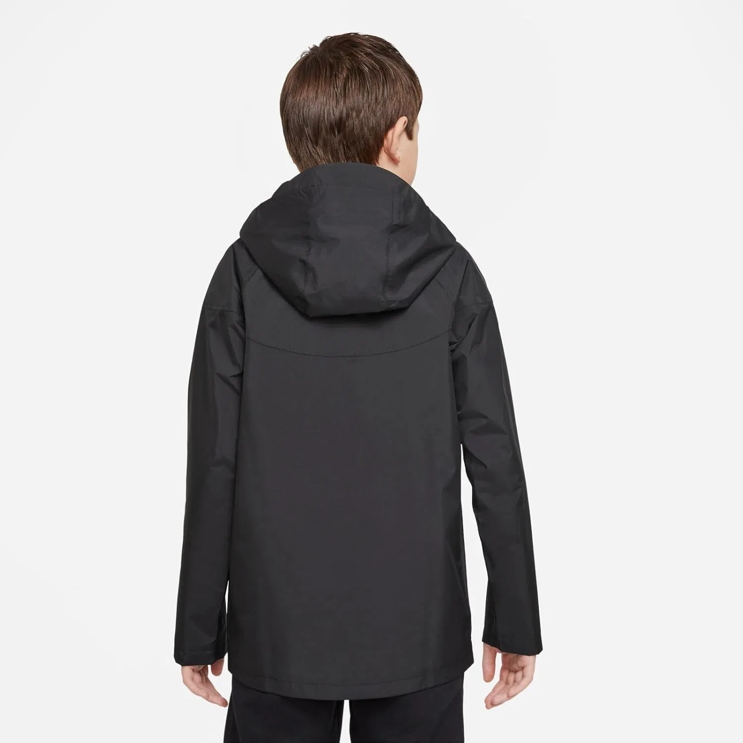 Куртка для мальчиков Nike NSW SF Windrunner, Black/Black/White — фото 3