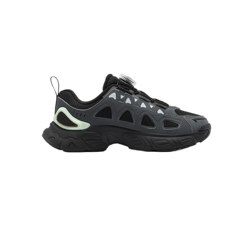 FILA KIDS Скользоустойчивые кроссовки Black/Arctic Wolf Gray MiaoJia Shoes Southern Edition Kids' — фото 4