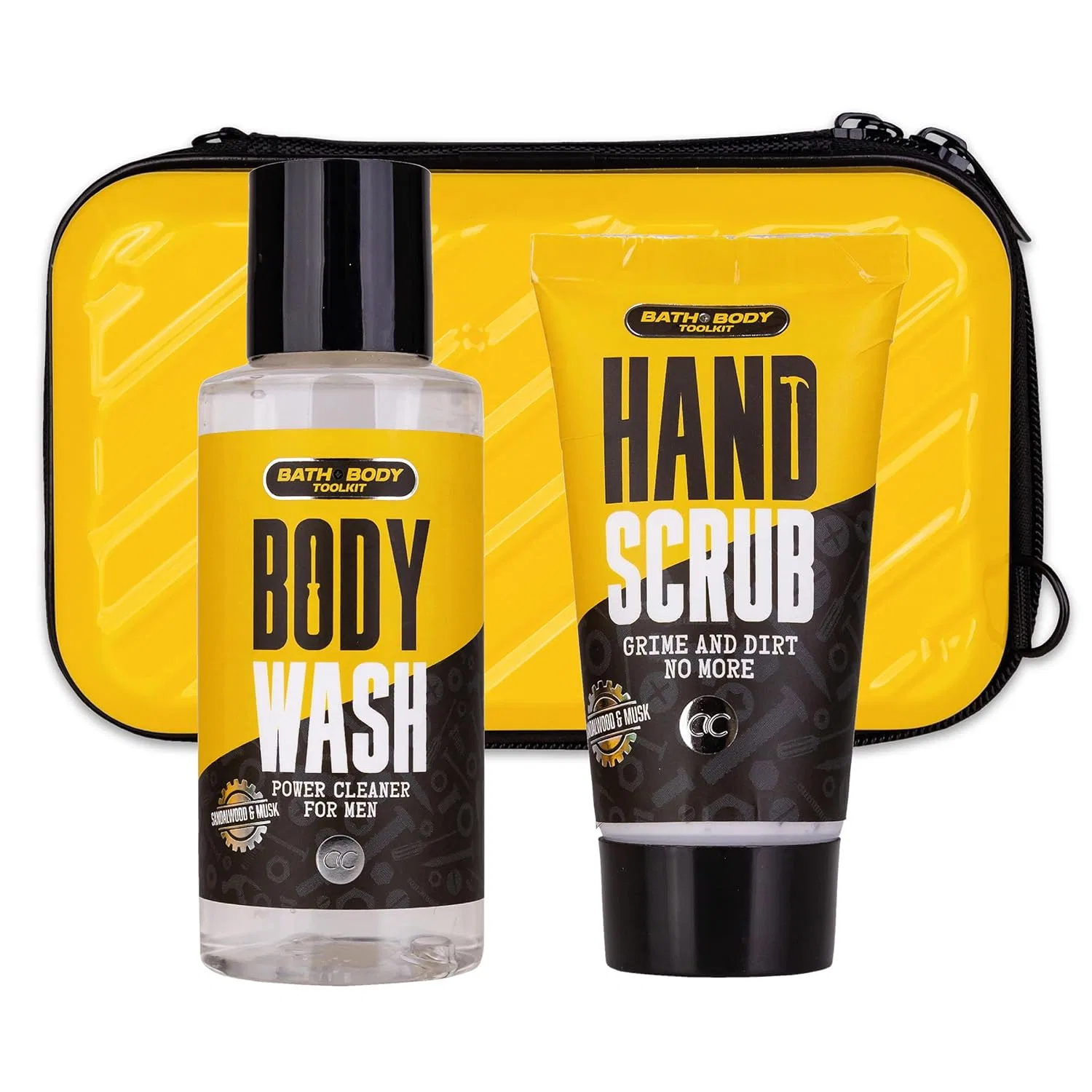 Мужской подарочный набор Accentra «BATH + BODY TOOLKIT» в жестком футляре Accentra — фото 3