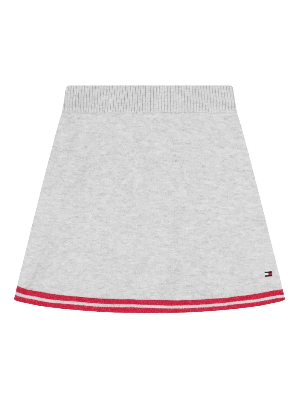 Вязаная юбка Tommy Hilfiger Junior, серый
