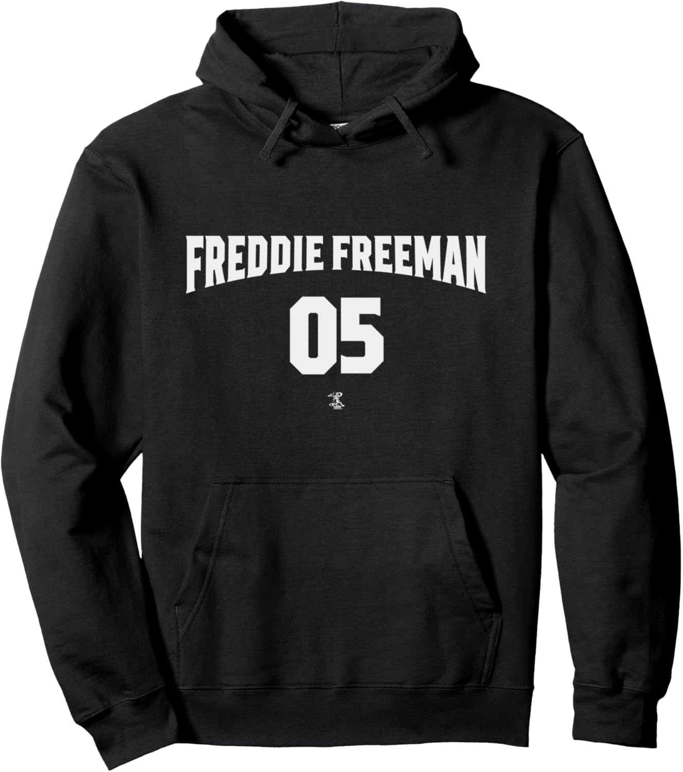 

Худи Freddy Freeman Warp Number Game Day, черная Ballpark Mvp