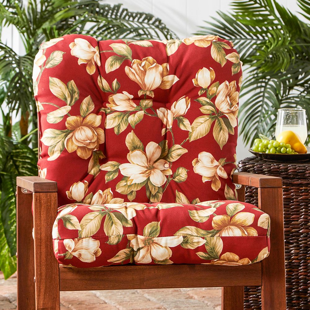 

Greendale Home Fashion Подушка для уличного стула на сиденье и спинку Greendale Home Fashions, цвет Roma Floral