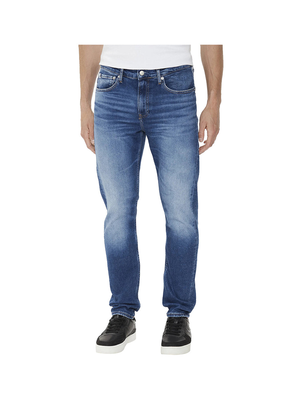 

Мужские джинсы среднего размера из денима Calvin Klein