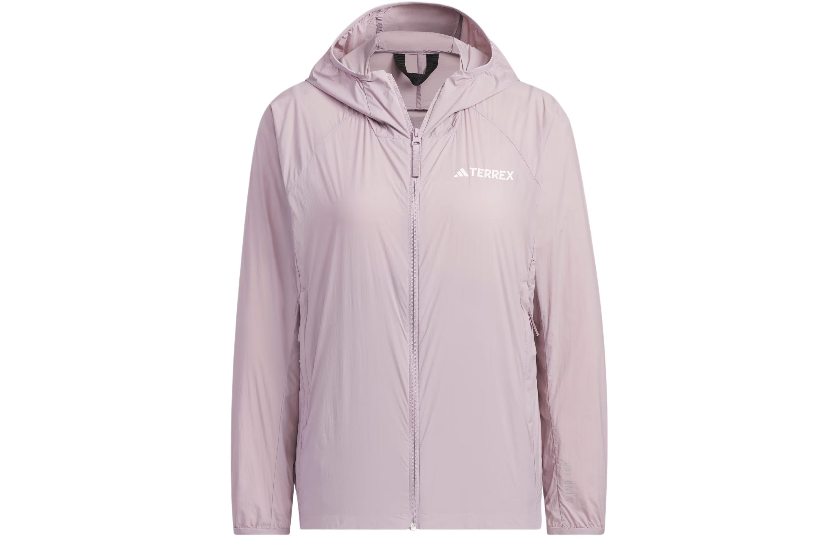 Adidas Дышащая солнцезащитная одежда Женская фиолетово-розовая, Purple Pink — фото 3