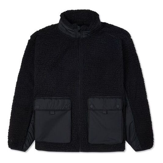 

Куртка counter climate sherpa jacket 'black' Converse, черный