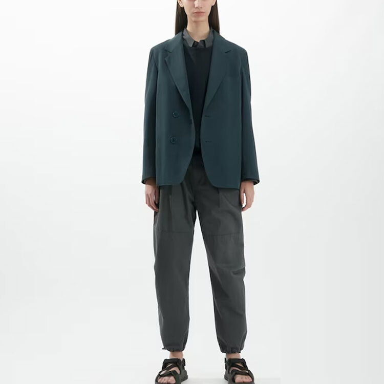 U Коллекция Деловой Костюм Женский Яшма Uniqlo — фото 3