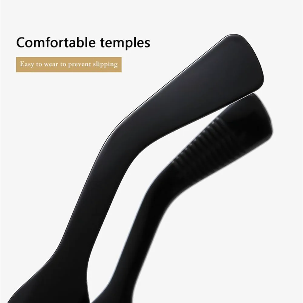 

Ретро Mi Nail Минималистичные солнцезащитные очки с защитой от УФ-излучения Популярные персонализированные модные солнцезащитные очки для женщин HHZZYVY, Grey Clear