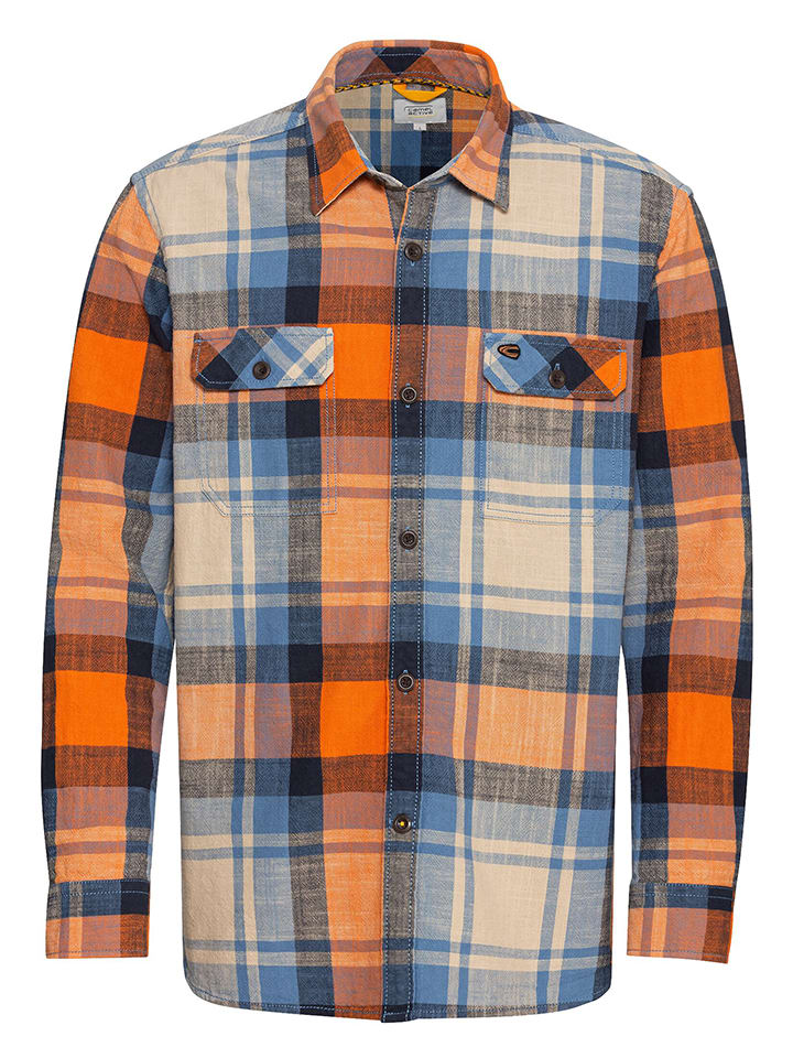 

Рубашка Camel Active, цвет orange/blau