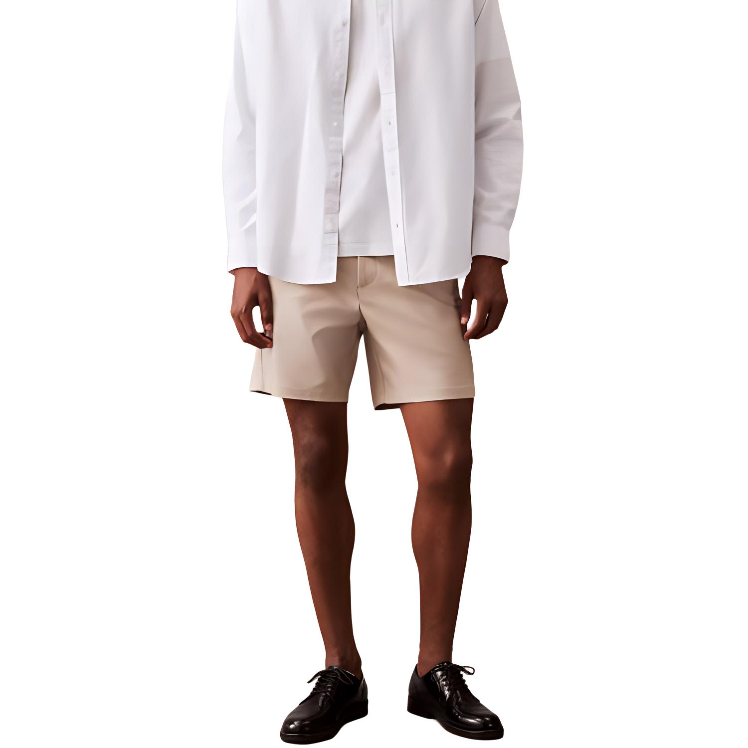 

Calvin Klein Повседневные шорты мужские бежевые