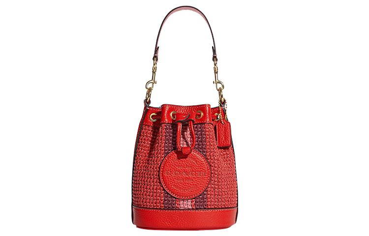 

COACH Сумка кроссбод мини женская Майами красный