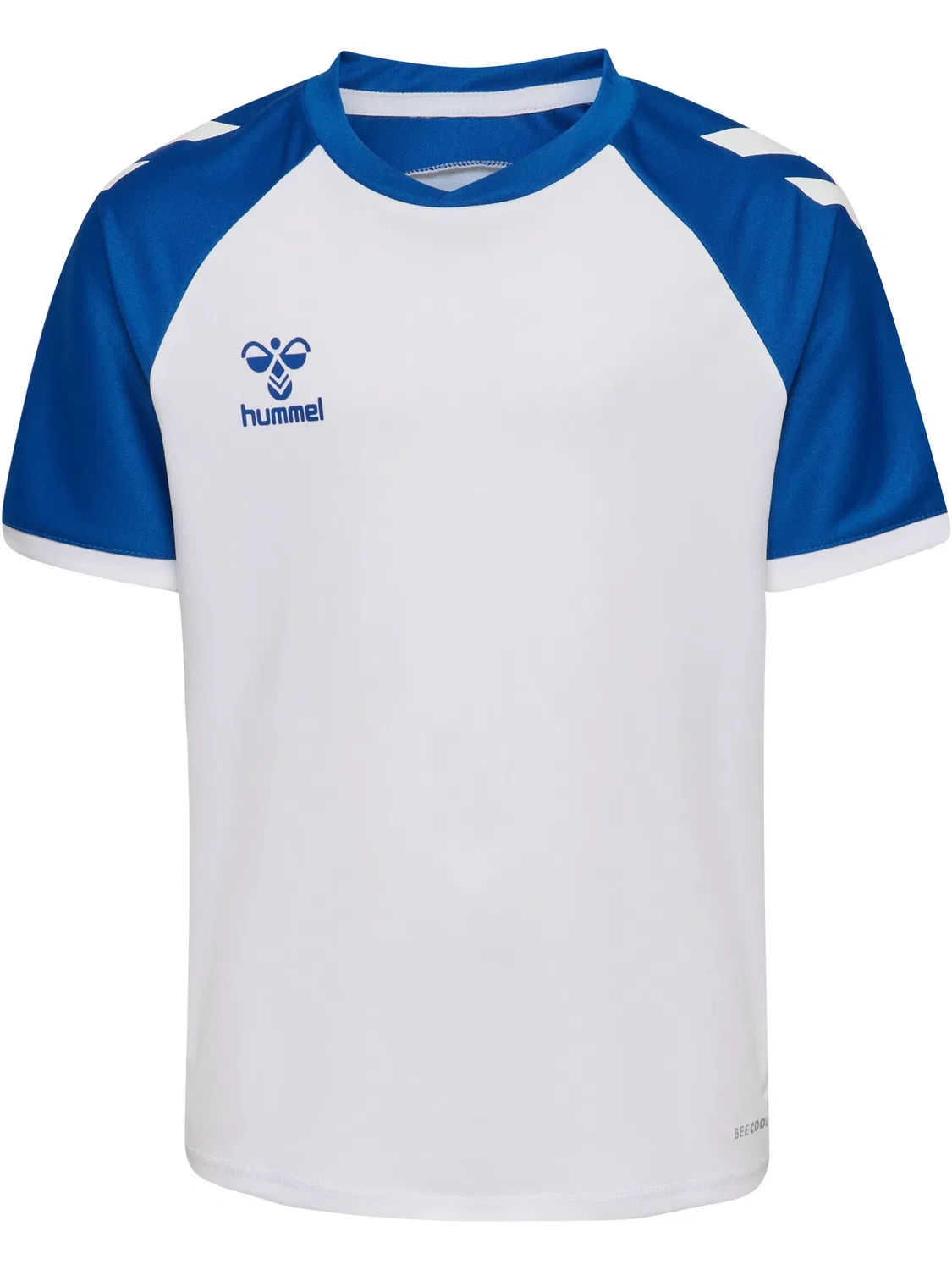 Футболка с рагланом, Hummel, белый/синий