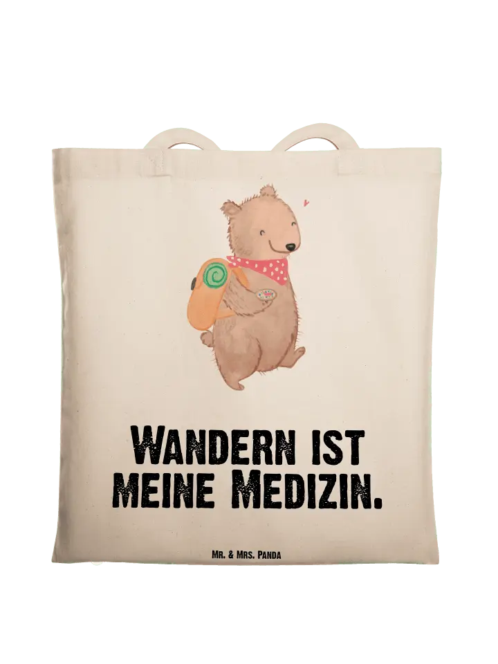 

Сумка для переноски Mr & Mrs Panda Bär Wandern, кремовый