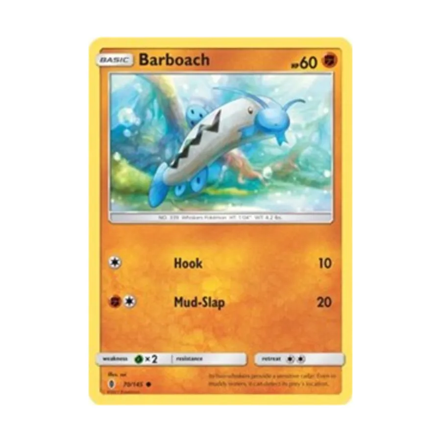 

CCG Барбоах (К) #70, Pokemon - Sun & Moon - Guardians Rising - Singles
