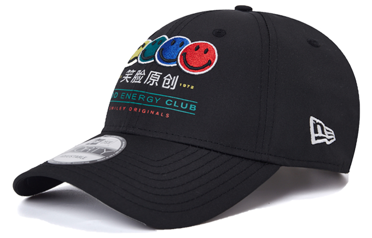 

New Era Бейсболка Smiley X унисекс черная, Black