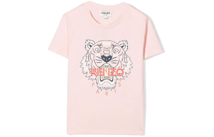 

Детская футболка Kenzo, розовый