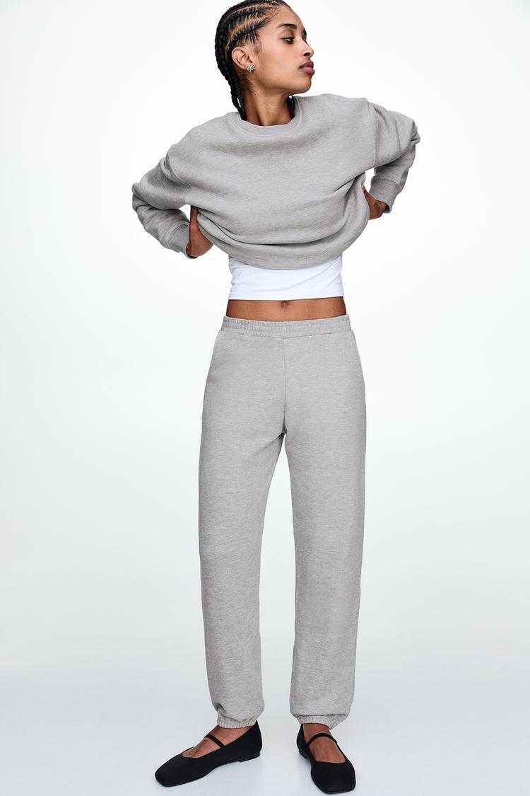 

Комплект спортивного костюма Jogger Pull And Bear, серый