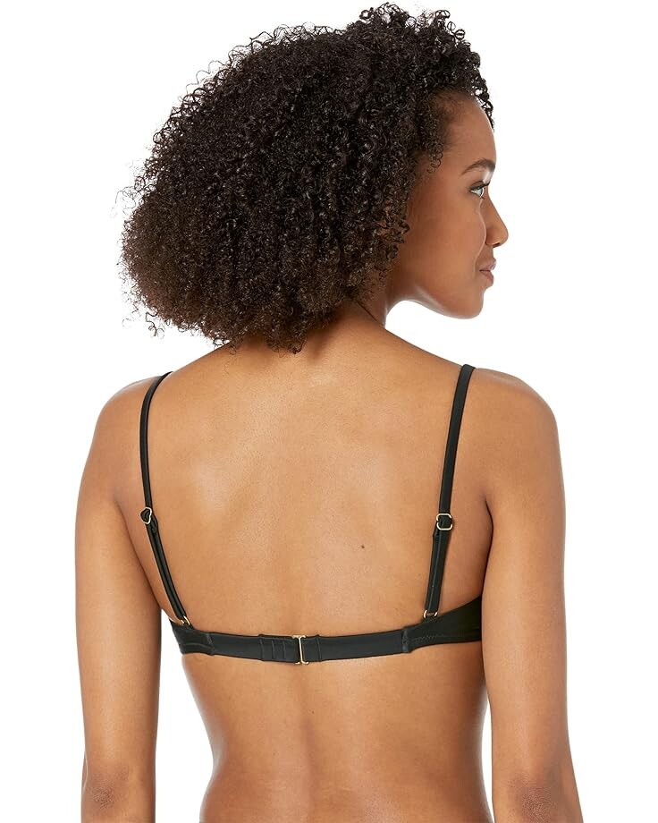 

Топ бикини Madewell Madewell Second Wave Underwire Bikini Top, реальный черный