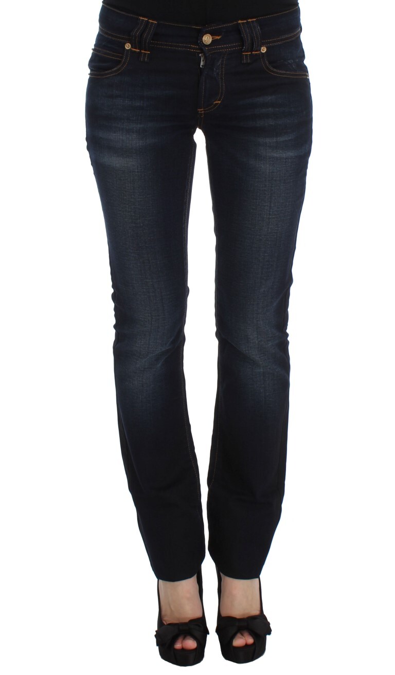 

Элегантные дизайнерские джинсы Slim Fit John Galliano, синий
