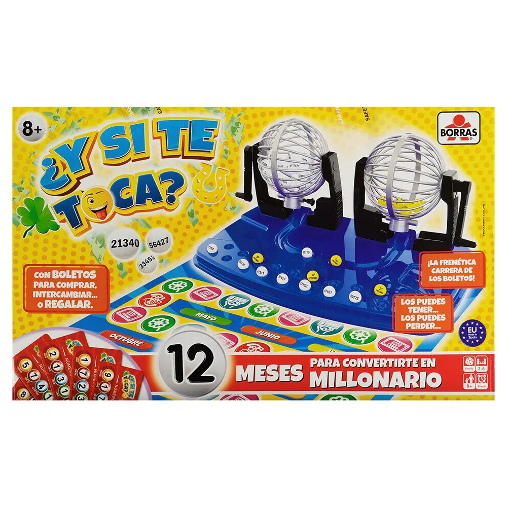 

Детская настольная игра Educa Borras And If It Touches You Interactive, серебряный