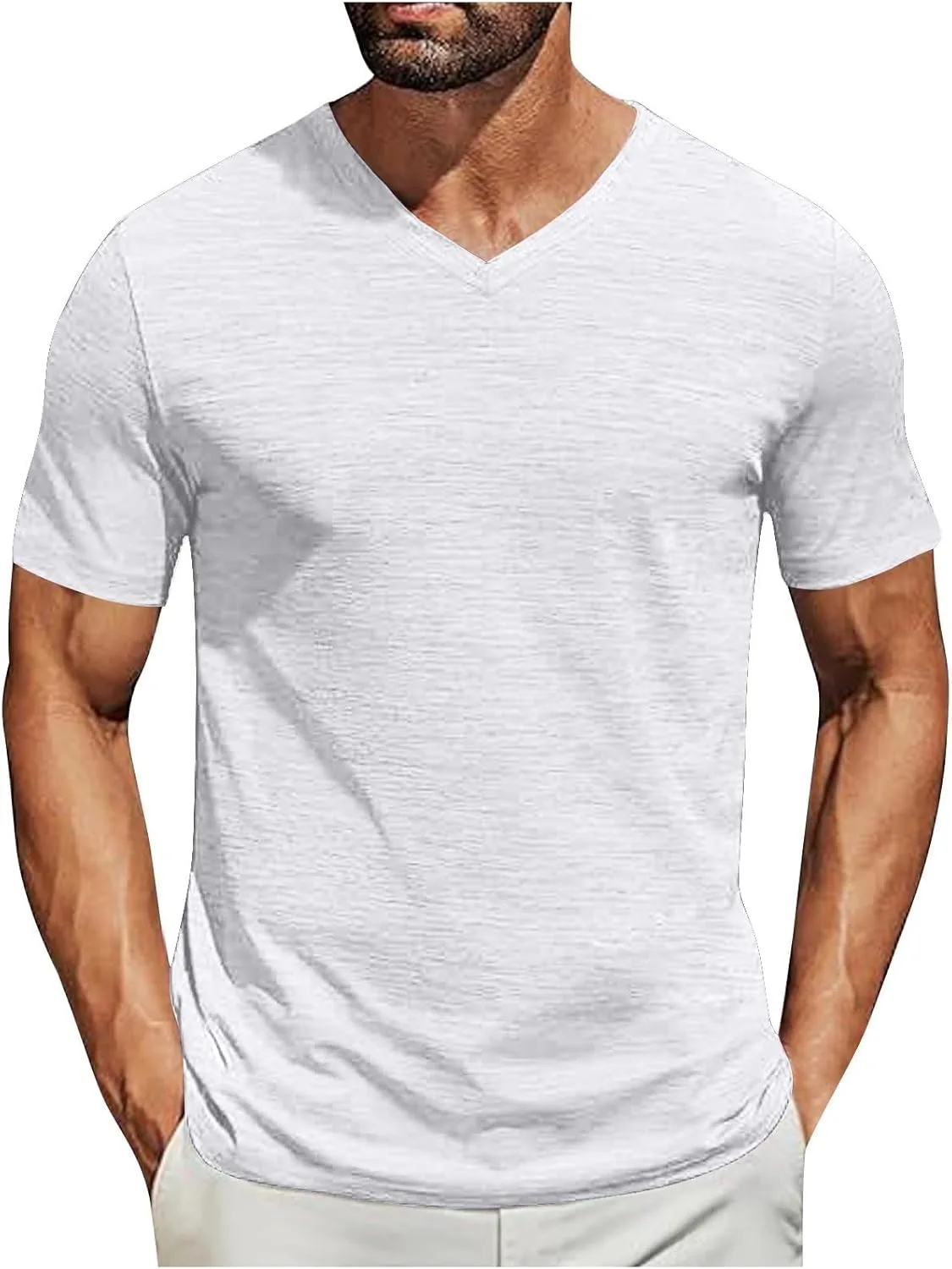 

Футболка Cotton Classic V-образный вырез для мужчин