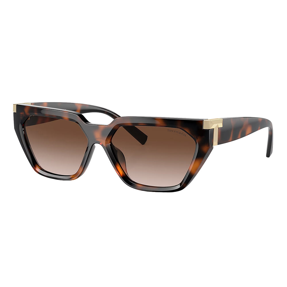 

Tiffany & Co. TF 4205U 80153B 56 мм женские модные солнцезащитные очки, цвет havana