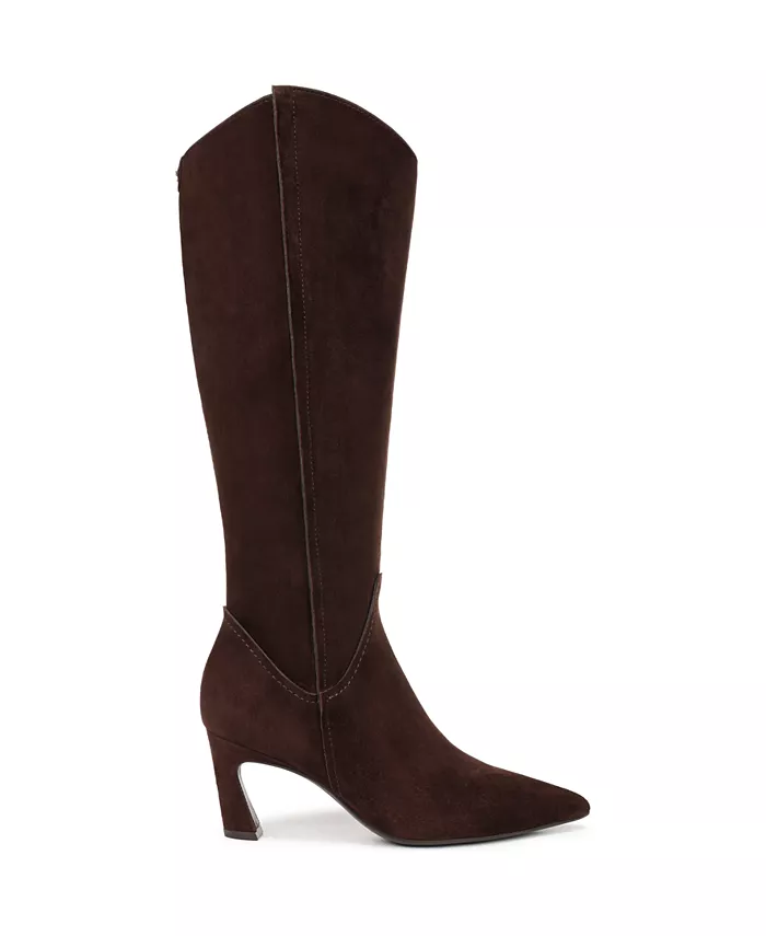 Женские сапоги Emily Extra Wide Calf Zip Tall Naturalizer, коричневый — фото 2