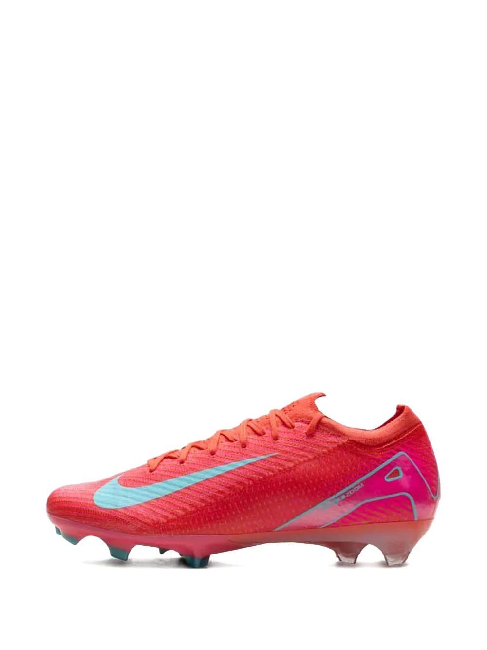 Кроссовки Mercurial Vapor 16 Ember Glow/Aurora Green Nike, красный — фото 3
