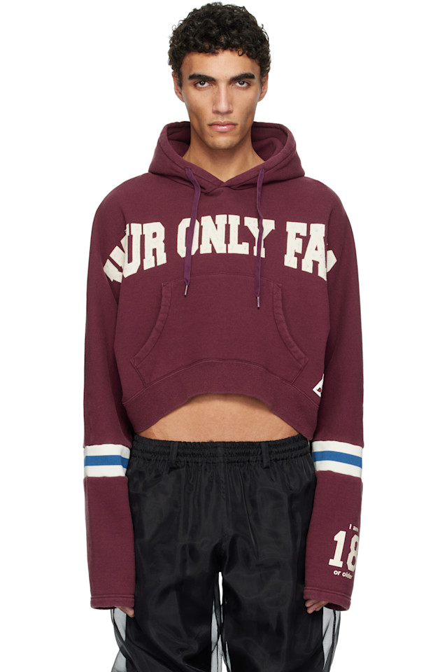 

худи Pztoday edition 'only fans' Doublet, цвет wine