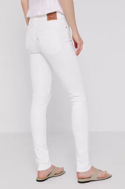 Джинсы скинни Levi's 311, белый — фото 3
