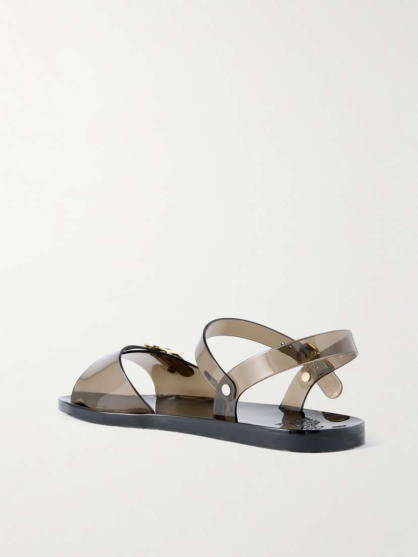 Сандалии Irini из переработанного ПВХ с открытой пяткой Ancient Greek Sandals, черный — фото 3