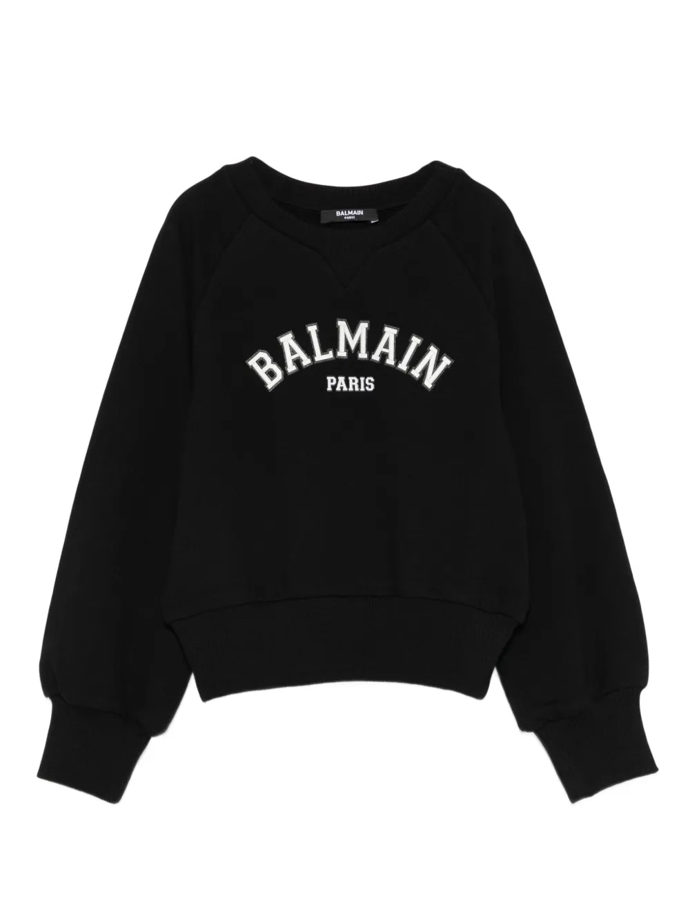 

Толстовка с логотипом Balmain Kids, черный