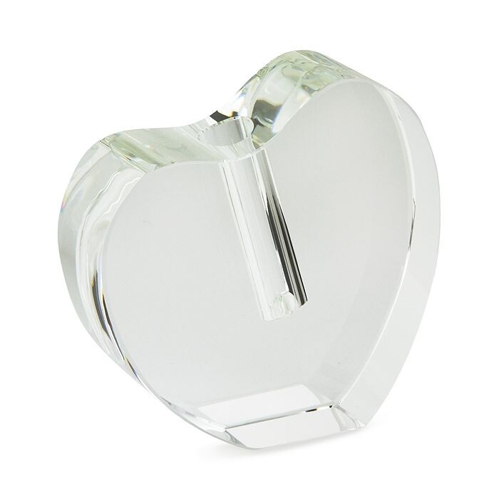 

Tizo Crystal Clear Ваза в форме сердца, большая, белый