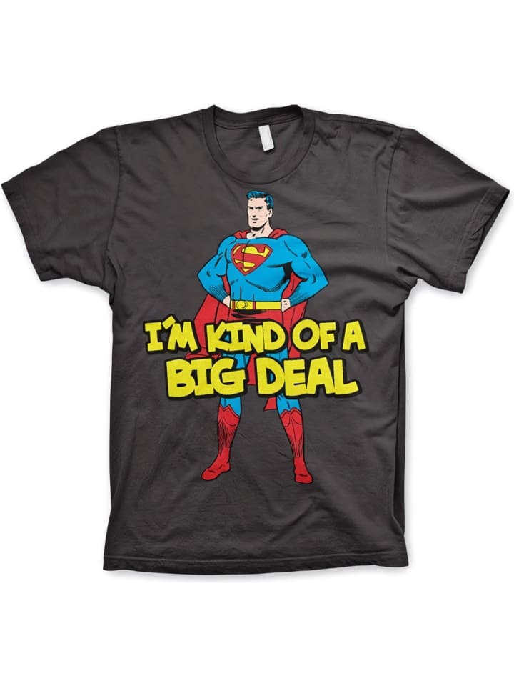 

Футболка Superman, серый