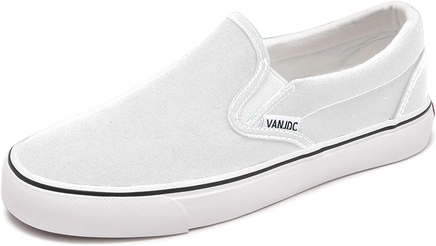 

Мужские повседневные слипоны Кроссовки Лоферы Удобные Дышащие Легкие Обувь для ходьбы на каждый день Generic, белый