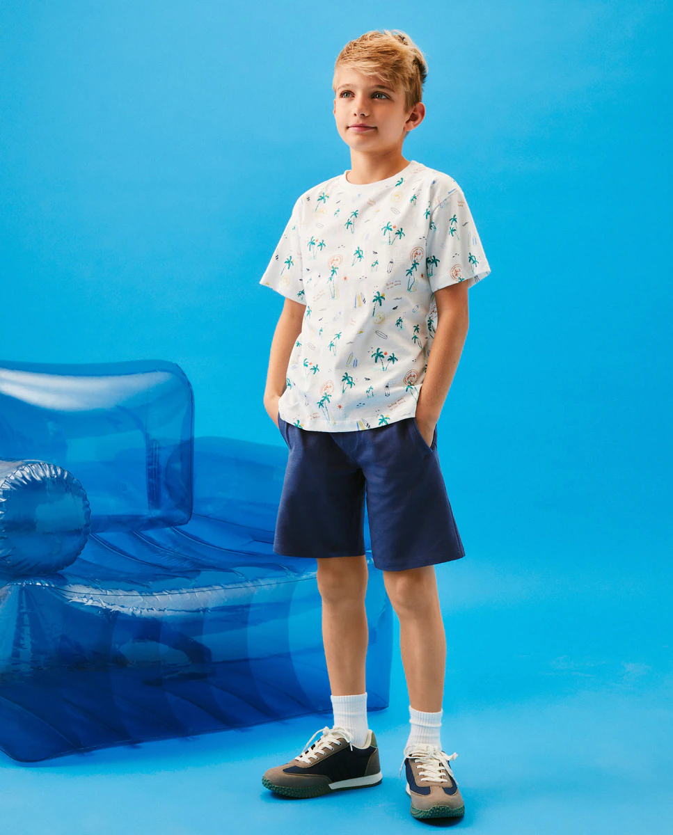 

Мальчишеская фантазия Бермудские шорты Kids El Corte Inglés, индиго