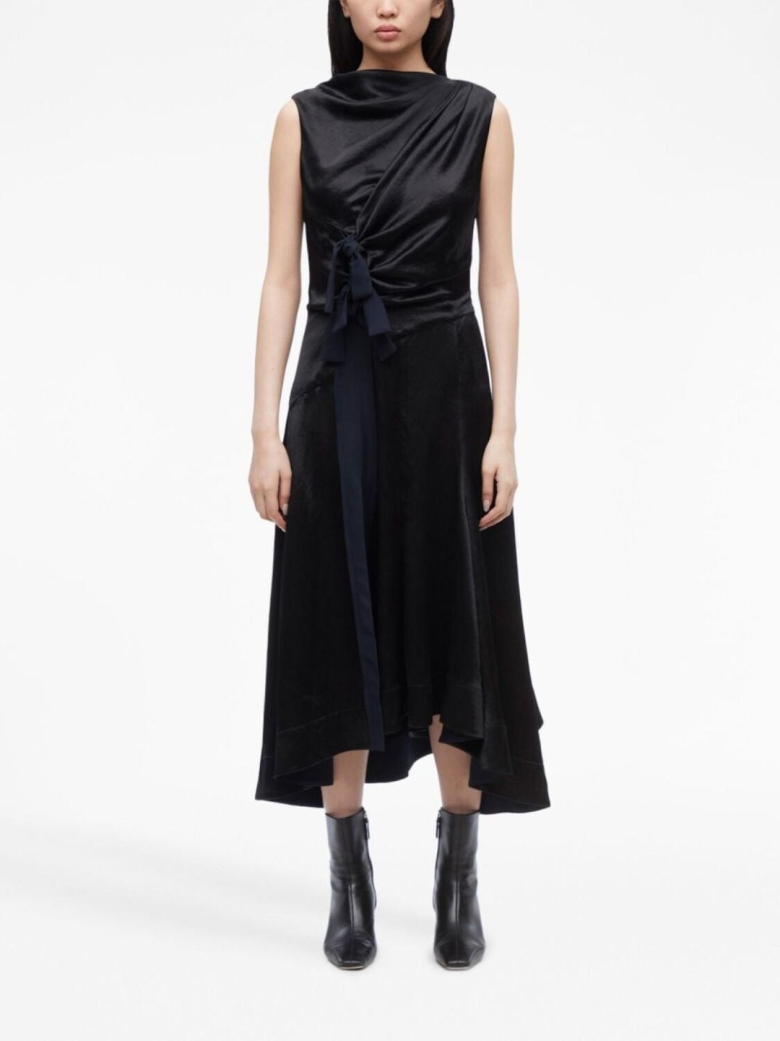 

Платье миди без рукавов 3.1 Phillip Lim, черный
