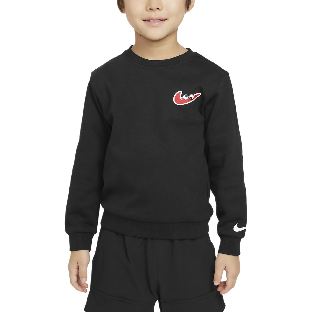 Nike Спортивная толстовка черный для детей 3-7 лет — фото 3